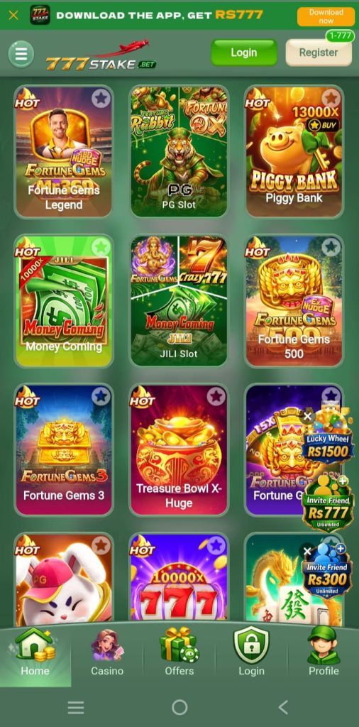 777STAKE Game